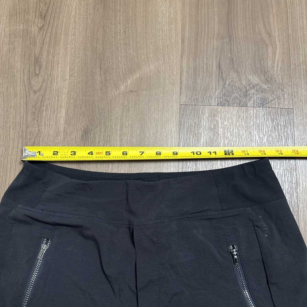 Athleta Black Capris with Zipper Pockets - Picture 6 of 8